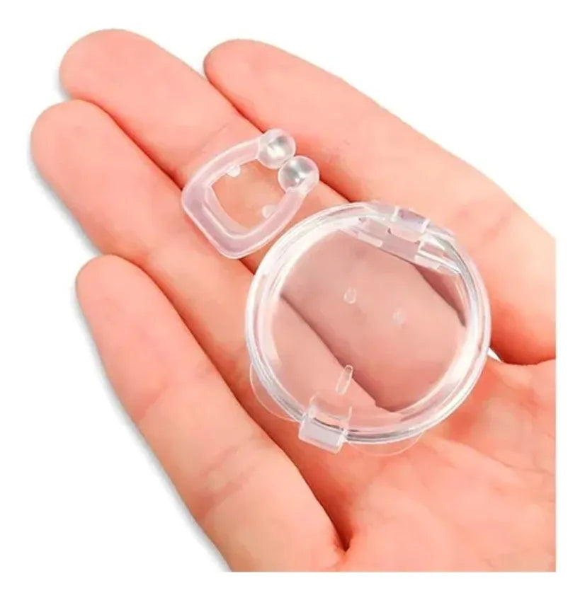 Clip anti ronquidos biomagnético